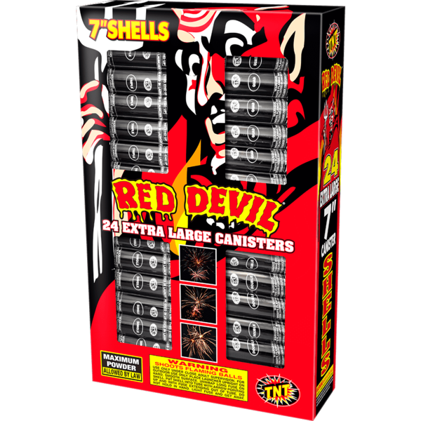 RED DEVIL 7" CANISTER SHELL
