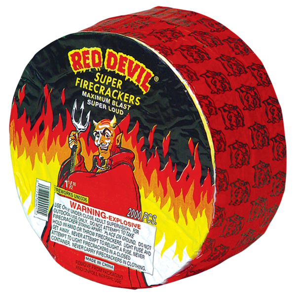 RED DEVIL FIRECRACKERS 2000