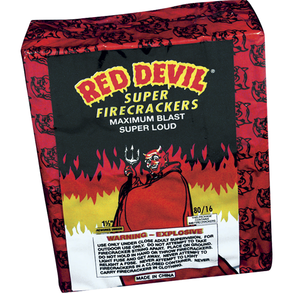 80/16 RED DEVIL FIRECRACKERS